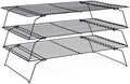 Briout Cooling Rack for Cooking Baking 3 Tiers, 16" x 10" Wire Rack
