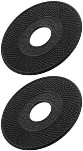 2 Pack Cast Iron Teapot Heat Shield Trivets for Japanese Tea Sets