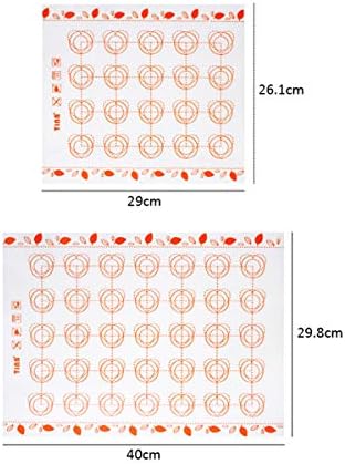 Heat-Resistant Silicone Macaron Baking Mat, Oven Non Stick Baking
