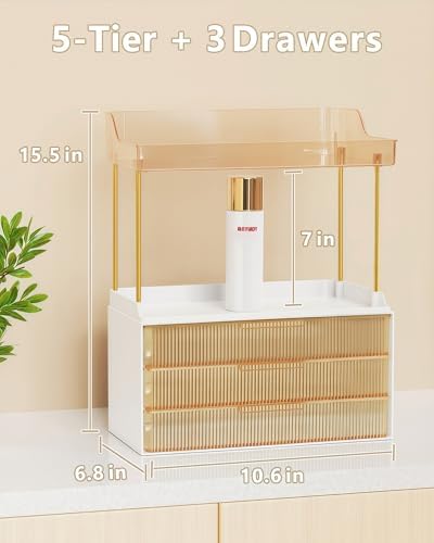 Anylady Bathroom Organizers and Storage, Makeup Organizer