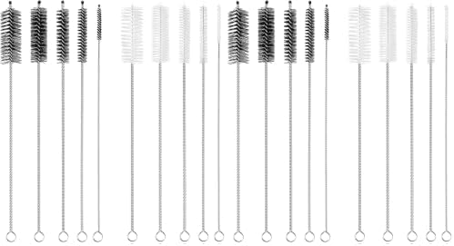 Straw Cleaner Brush Extra Long 12 inch, 10 PCS Straw Cleaner Brush