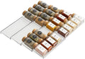 LETGO 8 Pack Adjustable Spice Rack for Drawer - 9" to 17.7" Expandable