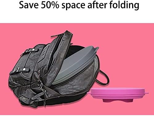 Silicone Collapsible Bowl with Lid Foldable Food Storage Bowls
