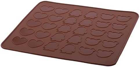 beicemania® Silicone Classic Bear Heart Penguin Macaron Baking Mat for