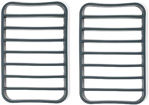The Silicone Kitchen Silicone Roasting Rack Pan Extra Large