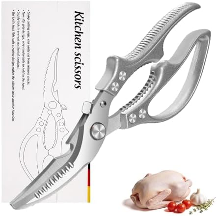 Kitchen Scissors for Food,Heavy Duty Poultry Shears