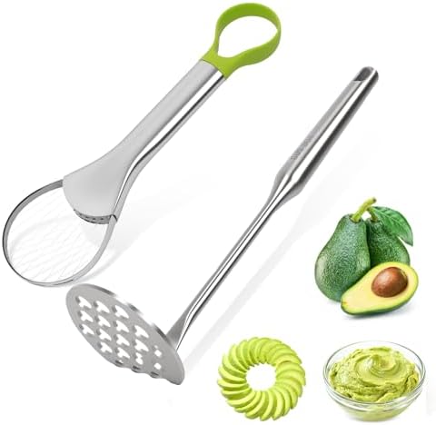 Stainless Steel Avocado Slicer and Smasher