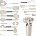 Onader Silicone Cooking Utensils Set of 15, Kitchen Utensils Set with