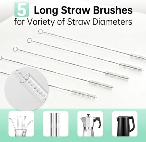 Cleaning Brush Set Fit for Stanley Quencher ProTour Flip Straw Tumbler