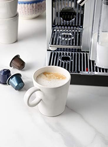 LE TAUCI 5 oz Espresso Mugs, Ceramic Small Stackable Coffee Cups