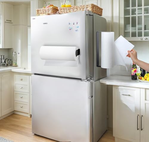 DELITON Black Magnetic Paper Towel Holder