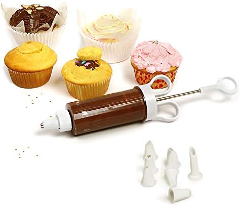 Norpro Cupcake Injector & Decorating Icing Set, 9 Piece Set