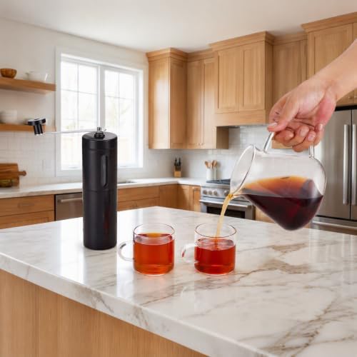 Manual Pour Over Coffee Dripper Set with Grinder