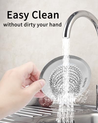 TRAPMATE Kitchen Sink Drain Strainer, 4.4-Inch
