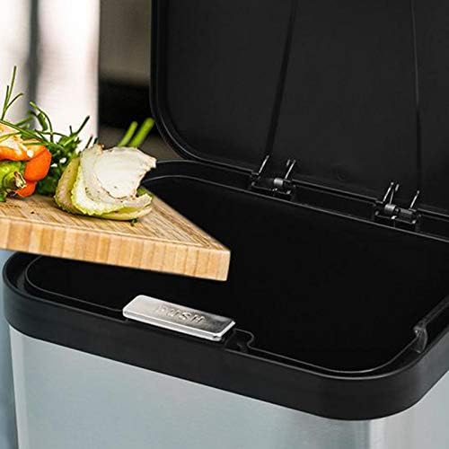 Compost Bin for Countertop, 1.13 Gallon, Black