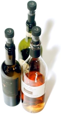 Soireehome Stopair Vacuum Sealer Pump Wine Cork and Bottle Stopper