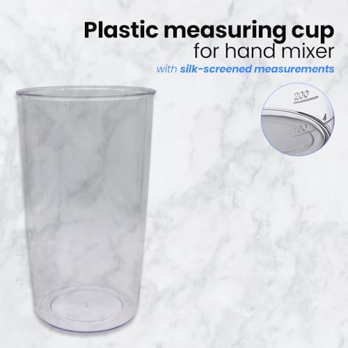 27 oz Measuring Cup for Immersion Blender | BPA Free Plastic Measuring