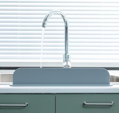 Silicone Sink Splash Guard - Water Splash Guard for Kitchen, Island