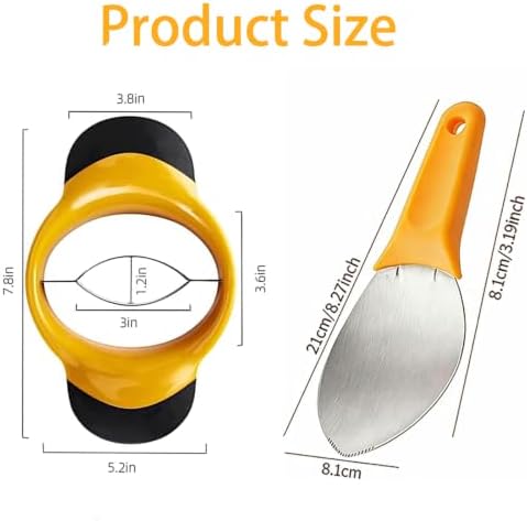 2Pcs Mango Slicer Splitter