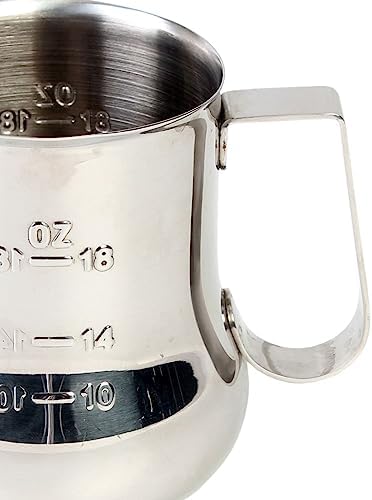 TrueCraftware- 24 oz Milk Frothing Pitcher Stainless Steel with