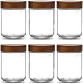 Danmu 16 oz Overnight Oats Containers with Lids, 4 Pack