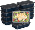 Bentgo Prep - 20-Piece 1-Compartment Reusable Meal Prep Containers