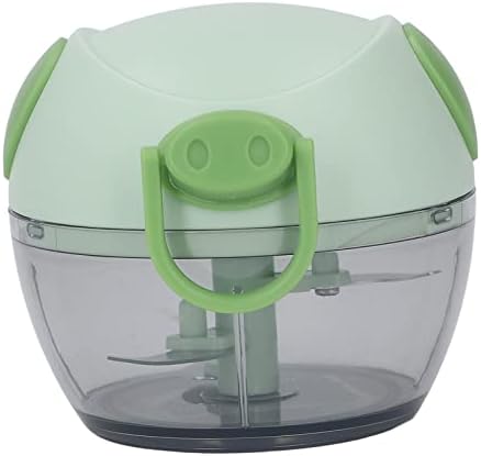 Manual Food Chopper, Mini Hand Pull String Garlic Mincer