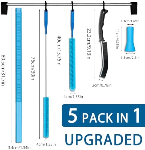Universal Dryer Vent Cleaning Kit with Vacuum Attachments