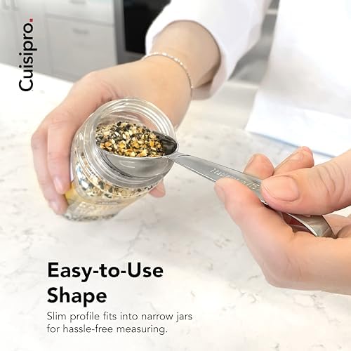 CUISIPRO Measuring Cup & Spoon Set SS