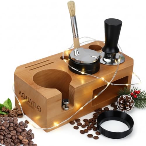 Espresso Tamping Station With Tools - 51, 53, 54 mm - Includes Tamper