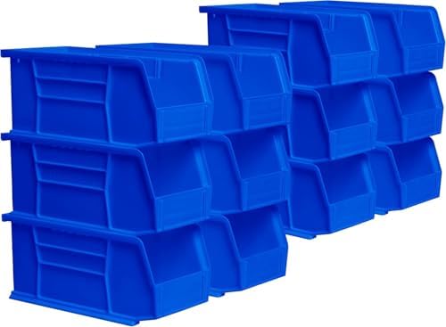 Akro-Mils 30230 AkroBins Storage Bins, 11"x5"x5", 12-Pack