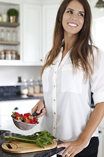 LiveFresh Food Strainer Set - Premium Fine Stainless Steel Fine Mesh
