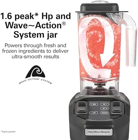 Hamilton Beach Commercial HBB255 Blender, 48 Ounce