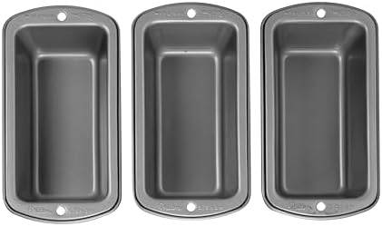 Wilton Recipe Right Loaf Pan for Baking, Mini Size, Single Cavity, Set