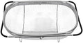 ASHATA Expandable Over Sink Colander, Large Stainless Steel Oval
