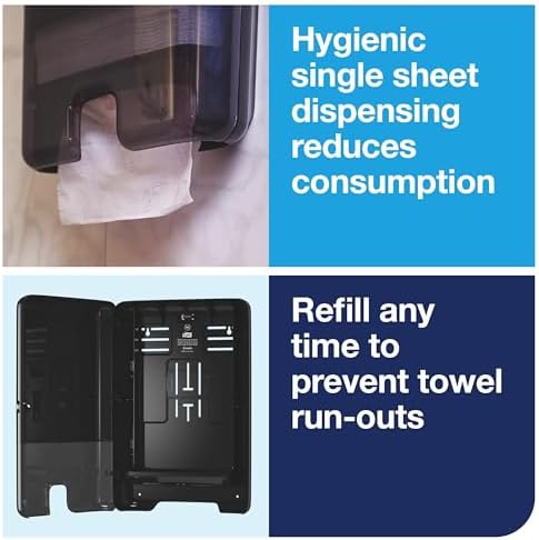Tork Xpress H2 Multifold Hand Towel Dispenser, Black