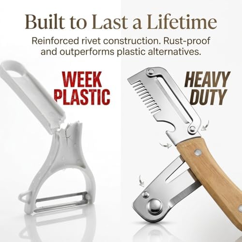 Multi-Functional Elite Vegetable Peeler and Julienne Slicer Set