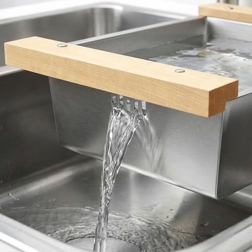 Over-the-Sink Colander and Dish Basin Combo