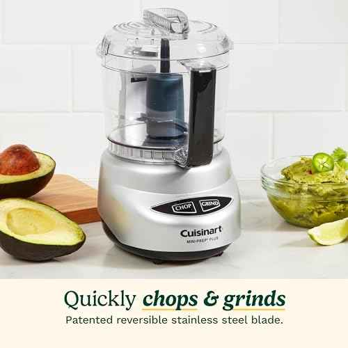 Cuisinart Mini Food Processor, Reversible Blade, 3-Cup Capacity