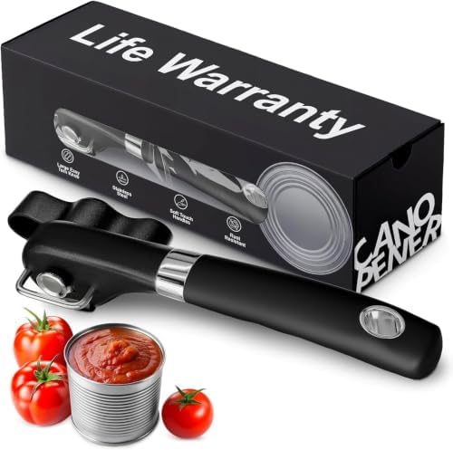Can Opener Smooth Edge Side Cut - Stainless Steel Manual Can Opener