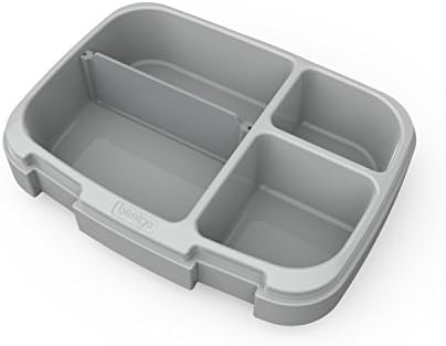 Bentgo Fresh Tray with Cover, Reusable 4-Compartment Meal Prep