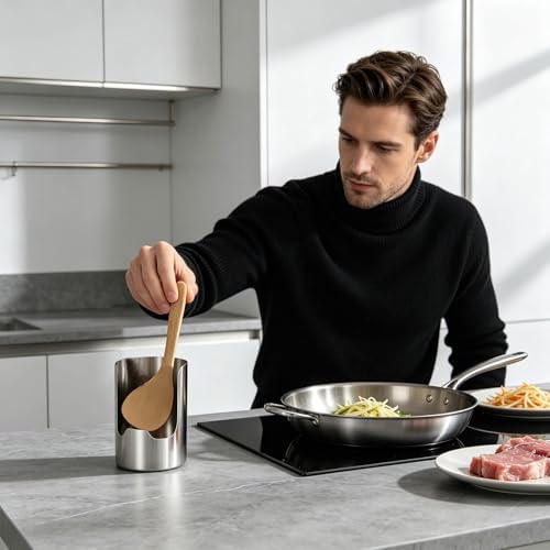 Spoon and Lid Rest for Stove Top, Multi-functional Kitchen Utensil