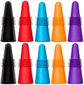 10 pcs Wine Stoppers, CNYMANY Reusable Silicone Beverage Bottle Sealer