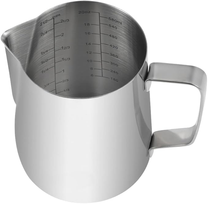 Kichwit Stainless Steel Measuring Cup, Metal Measuring Cup by Kichwit