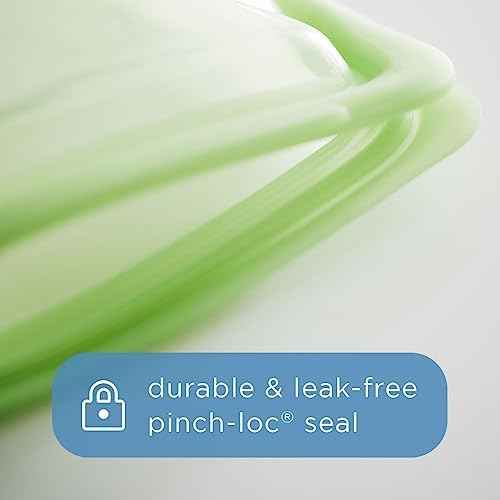 Stasher Reusable Silicone Food Storage Bags, Snack, Sandwich 2-Pack