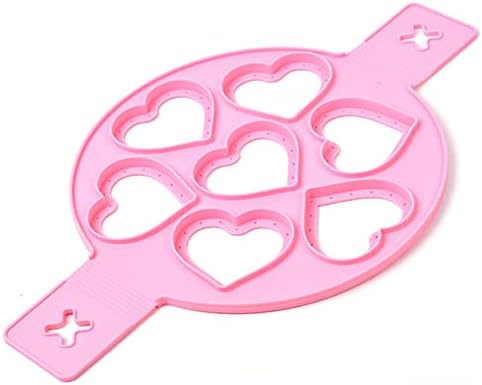 Nonstick Pancake Molds Ring Silicone Fried Egg Mould Reusable Pancake