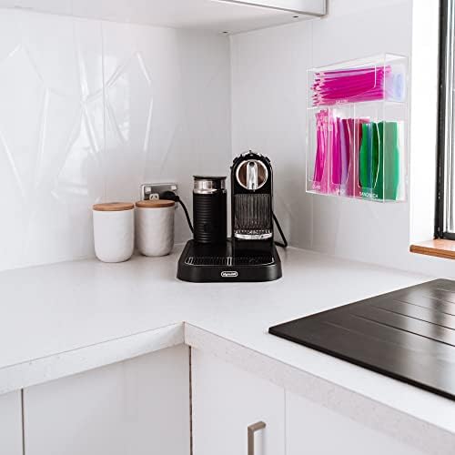 Acrylic Bag Storage Organizer for Kitchen Drawer, Food Storage Bag