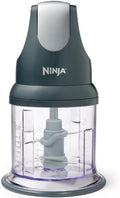 Ninja Express Chop Manual Food Processor, 16oz Bowl, Gray, NJ100GR