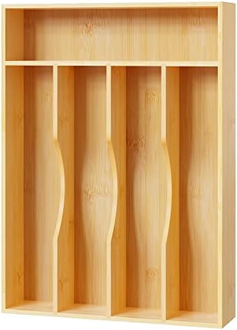 Bellsal Utensil Organizer 10 Inch Silverware Tray for Drawer Utensil