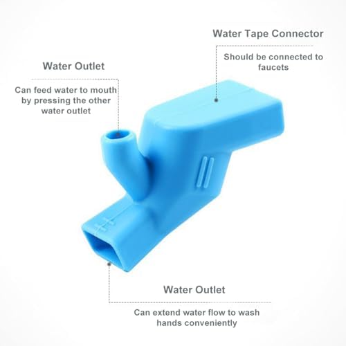 4 Pieces Faucet Water Tap Extenders,Kitchen Sink Faucet